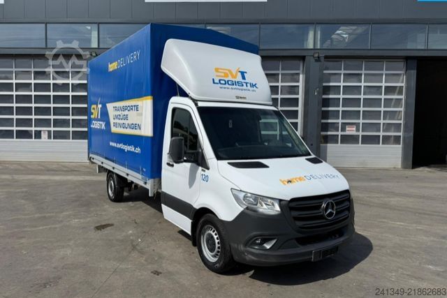 Βαν με κουρτίνα πλευράς MERCEDES-BENZ Sprinter 317CDI 4x2
