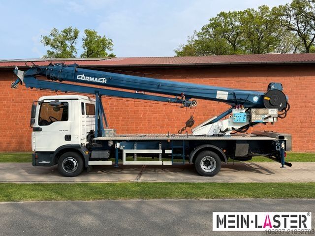 Autokranwagen MAN 8.180  Cormach 23000 36-3  32 Meter Montagekran