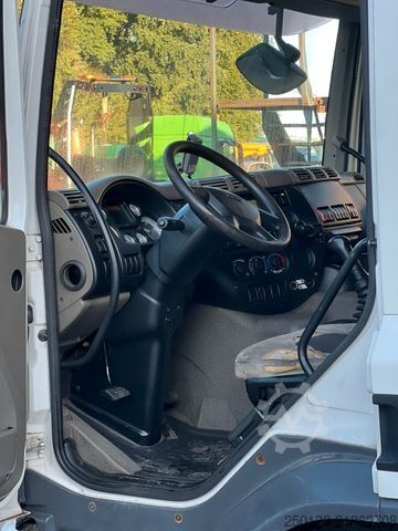 Hakowiec DAF CF 250 VDL-Abrollkipper mit Planenaufbau u. LBW