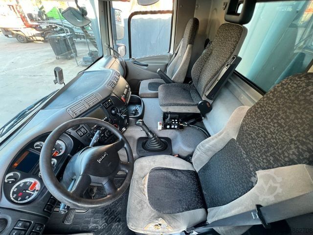 Hakowiec DAF CF 250 VDL-Abrollkipper mit Planenaufbau u. LBW