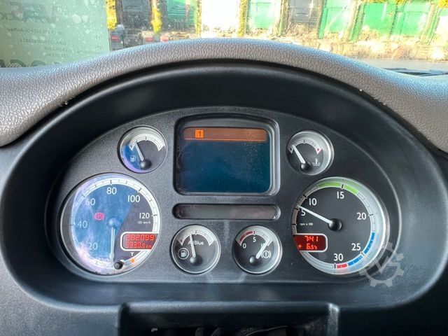 Hakowiec DAF CF 250 VDL-Abrollkipper mit Planenaufbau u. LBW