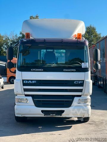 Hakowiec DAF CF 250 VDL-Abrollkipper mit Planenaufbau u. LBW