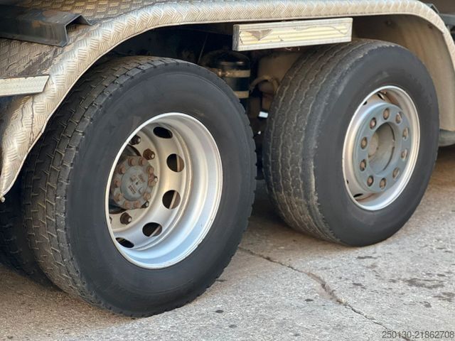 Hakowiec DAF CF 250 VDL-Abrollkipper mit Planenaufbau u. LBW
