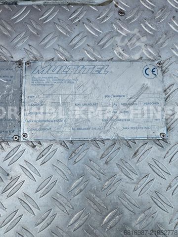 Plataforma de trabalho montada em camião IVECO DAILY MULTITEL MX210