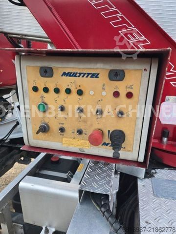 Plataforma de trabalho montada em camião IVECO DAILY MULTITEL MX210