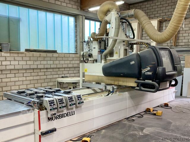 5-akse bearbejdningscenter MORBIDELLI AUTHOR X5