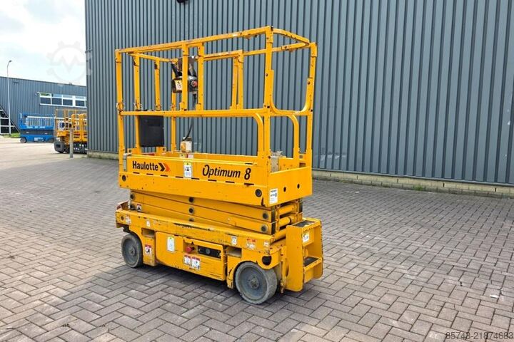 Ψαλίδι ανύψωσης Haulotte Optimum 8 Electric, 7.77m Working Height, 230kg Ca