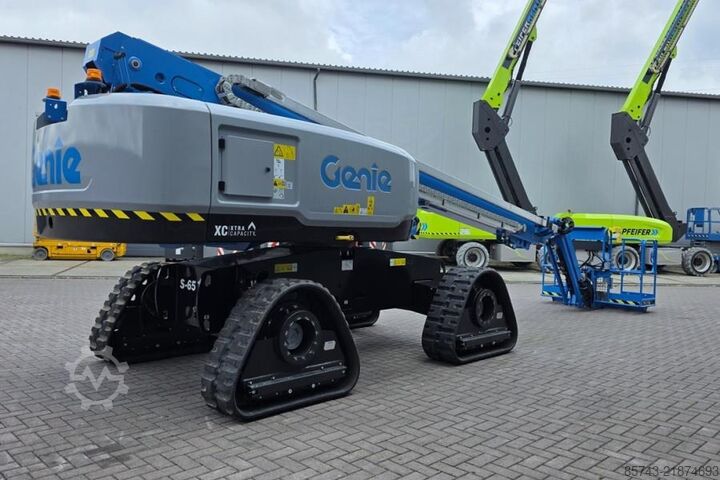 Τηλεσκοπική πλατφόρμα Genie S65XC Trax Valid inspection, *Guarantee! Diesel, 4