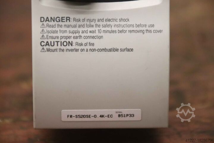 Μετατροπέας συχνότητας 0,4 kW Mitsubishi FR-S520SE-0. 4K-EC