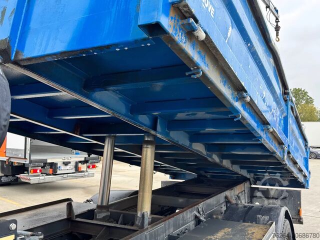 Camion de gunoi Renault Midlum 220 16T KIPPER+KRAAN