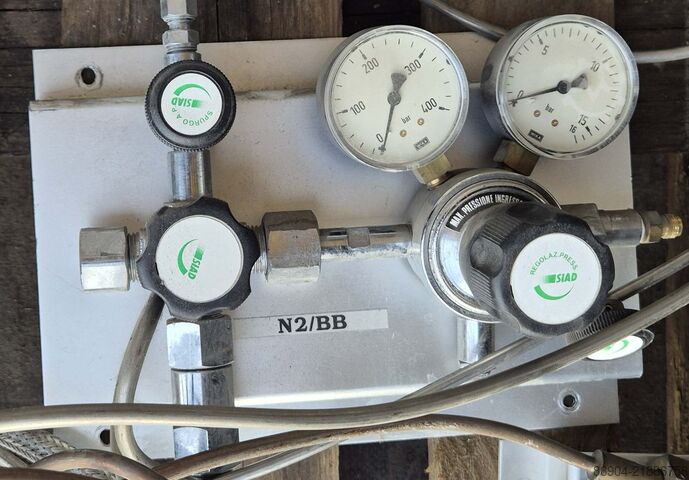 Dolum rampaları için gaz panelleri SIAD GAS SPECIALI Gas panels for filling ramps – O2, Ar,N2
