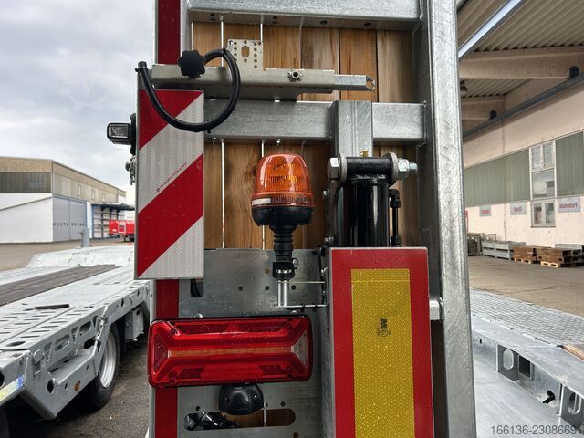  Fliegl 4-Achs Tiefladeanhänger VTS 400 Par/hydr