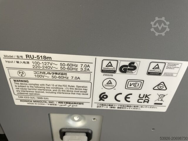 Digital trykmaskine Konica Minolta AccurioPress C4070 incl. Fiery, IQ-501, Finisher paper deck