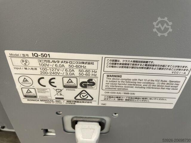 Digital trykmaskine Konica Minolta AccurioPress C4070 incl. Fiery, IQ-501, Finisher paper deck