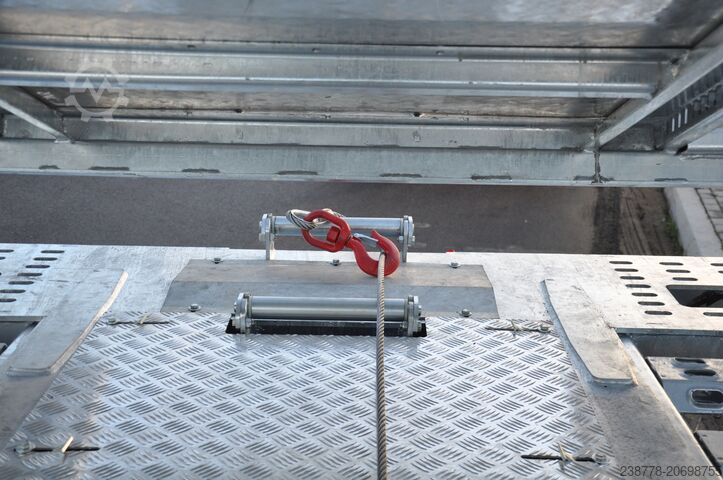 Car transporter semi-trailer KALEPAR KLP 228V6M1-6er Autotransporterauflieger