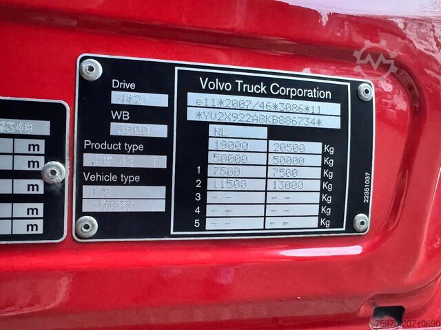 Standaard-SZM Volvo FM 370 4X2 EURO 6 i-Shift SPOILERS