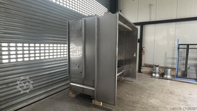 Reinox vízzel szórt fröccsöntő, 2,500x2,300mm Reinox Typ WW 25/22