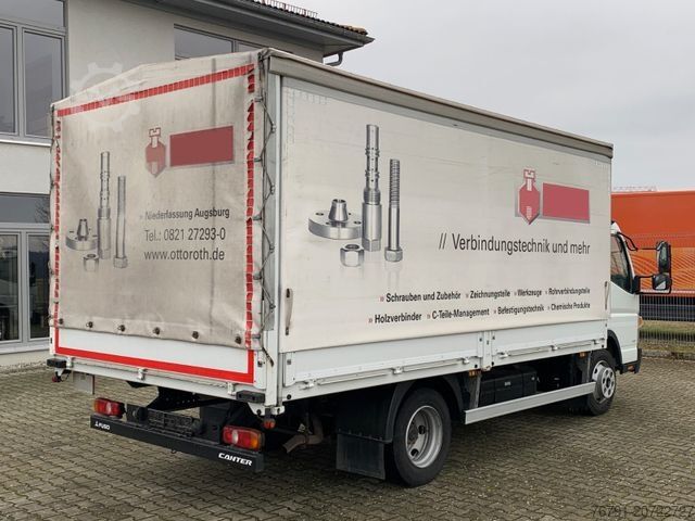 Curtain sider van MITSUBISHI Fuso Canter 9C18_ Autom_Klima_Schiebeplane_Euro6