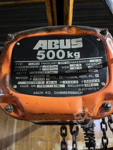 Crane arm Abus 500 kg