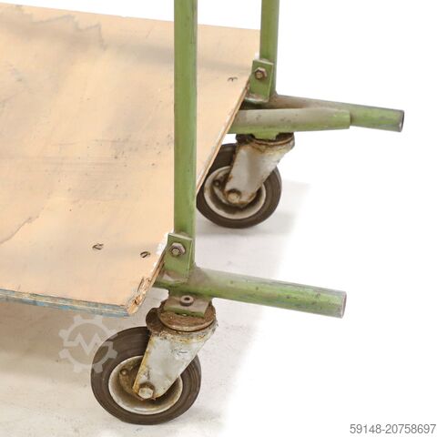 Gebruikte Meubeltransportwagen nestbaar  - L:1450 x B:800 x H:1830mm - Groen - 1436ltr Kruizinga 98-6453GB