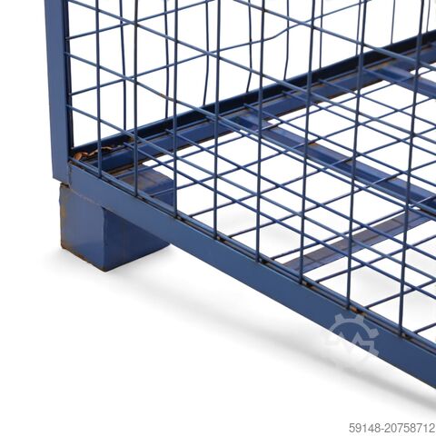 Gebruikte Gaascontainer vaste constructie 1 klep aan 1 lange zijde  - L:1200 x B:800 x Kruizinga 99-5488GB