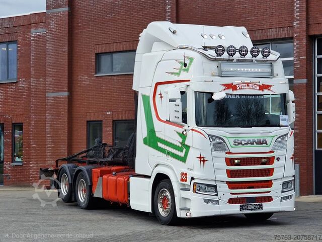 Podwozie z kabiną Scania R580 V8 NGS Highline 6x2 - Loadlift - Retarder ...