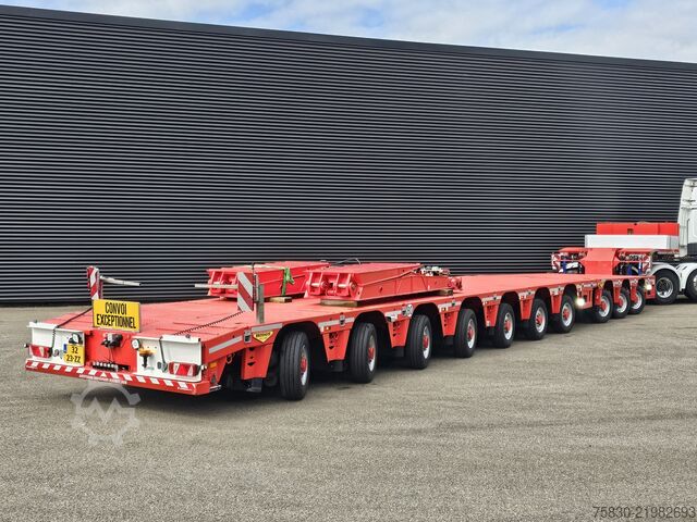 Dieplader Broshuis 3ABSD-PL + 7ABSD-PL PENDEL / EXTENDABLE- 40 mtr!