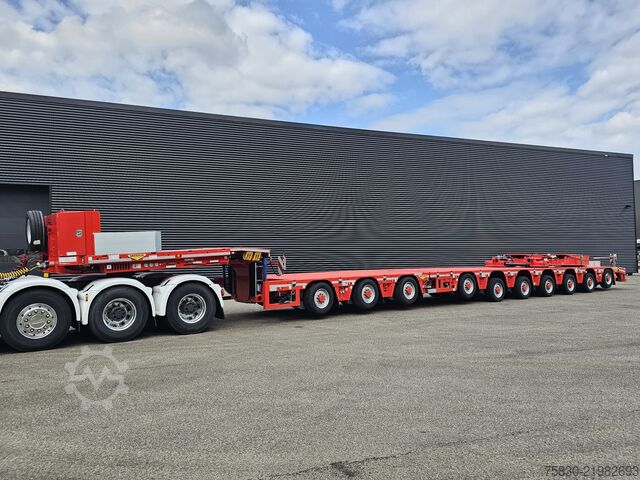 Dieplader Broshuis 3ABSD-PL + 7ABSD-PL PENDEL / EXTENDABLE- 40 mtr!