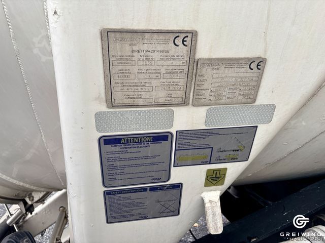 Silosläpvagn O.ME.P.S. CR60 KIP