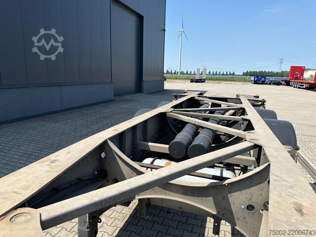 Transporte de contentores Van Hool 20FT/30FT ADR CHASSIS / galvanized / BPW DRUM /...