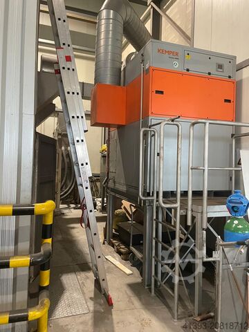 Sandblästringsanläggning, blästringskabin, blästringsrum OTI Oberflächentechnik