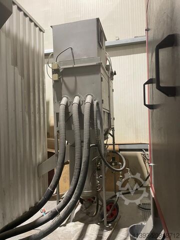 Sandblästringsanläggning, blästringskabin, blästringsrum OTI Oberflächentechnik