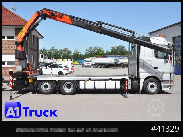 Grue montée sur camion MERCEDES-BENZ 2541 MP3, Kran: PK 34002 SH, Container, FUNK
