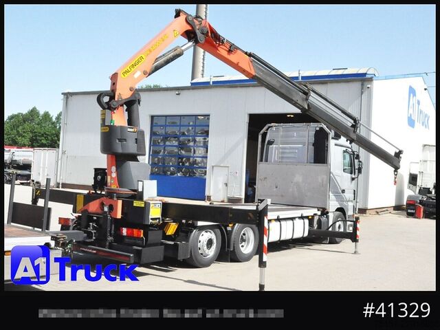 Grue montée sur camion MERCEDES-BENZ 2541 MP3, Kran: PK 34002 SH, Container, FUNK