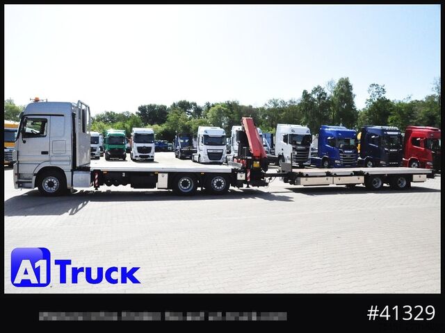 Grue montée sur camion MERCEDES-BENZ 2541 MP3, Kran: PK 34002 SH, Container, FUNK
