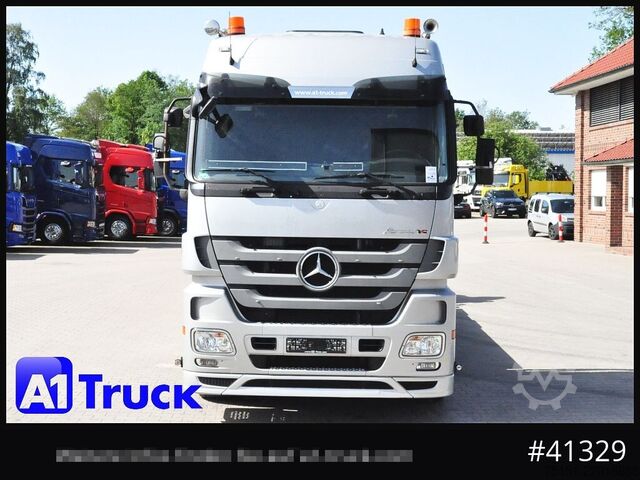 Grue montée sur camion MERCEDES-BENZ 2541 MP3, Kran: PK 34002 SH, Container, FUNK
