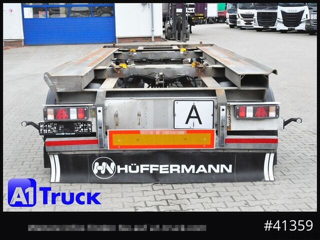 Afzetcontainer-aanhangwagen HUEFFERMANN HAR 18,70, Abrollanhänger, verzinkt,