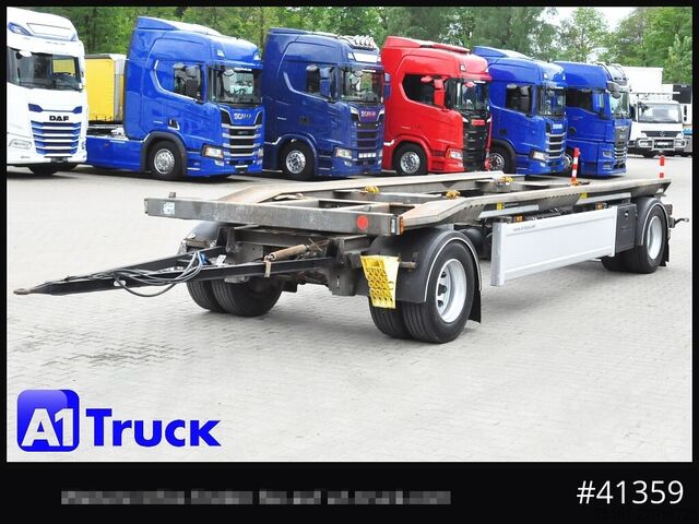 Afzetcontainer-aanhangwagen HUEFFERMANN HAR 18,70, Abrollanhänger, verzinkt,