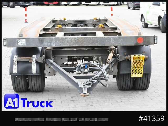 Afzetcontainer-aanhangwagen HUEFFERMANN HAR 18,70, Abrollanhänger, verzinkt,