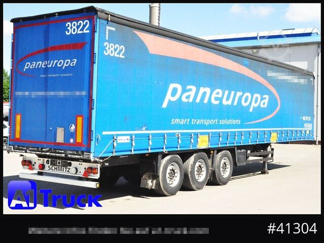 Naczepa otwarta z plandeką SCHMITZ Tautliner, Code XL, Standard,