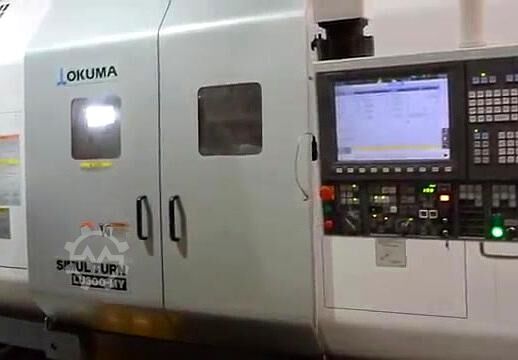 τόρνος CNC OKUMA LU300-MY SIMULTURN 2SC980