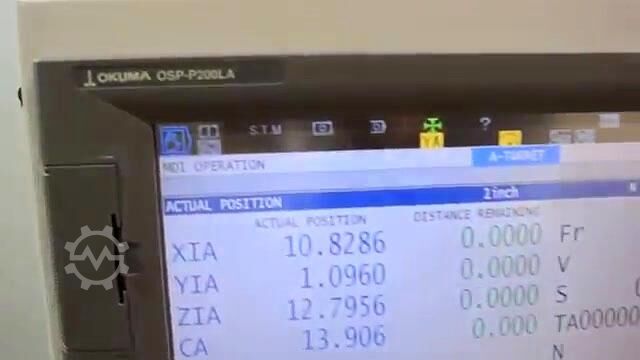 τόρνος CNC OKUMA LU300-MY SIMULTURN 2SC980