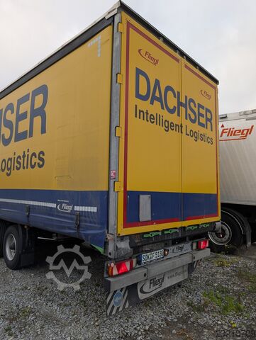 Anhänger mit Pritsche & Plane Fliegl TPS 100 Durchlader Plattformanhänger