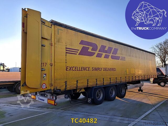 Sliding tarpaulins Krone 