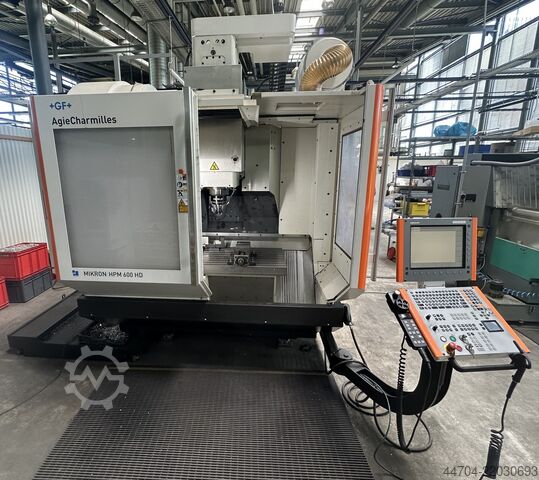 Verticale bewerkingscentrum Mikron HPM 600 HD