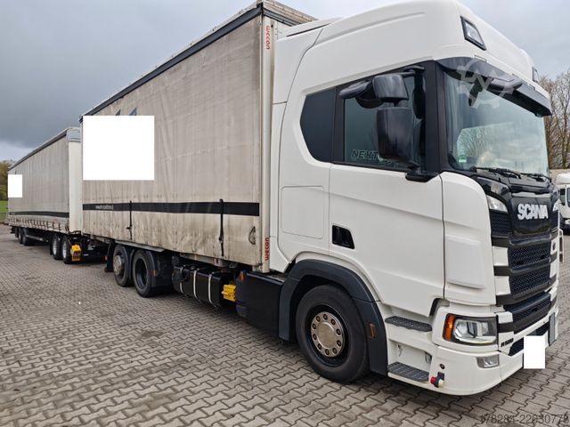 Wissellaadbak vrachtwagen SCANIA S500  Lang LKW MEGA Wechsel BDF Vollausstattung