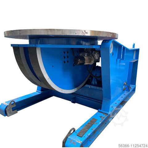 Obrotowy stół uchylny, spawalniczy stół obrotowy 30t Sartore PTA 30000