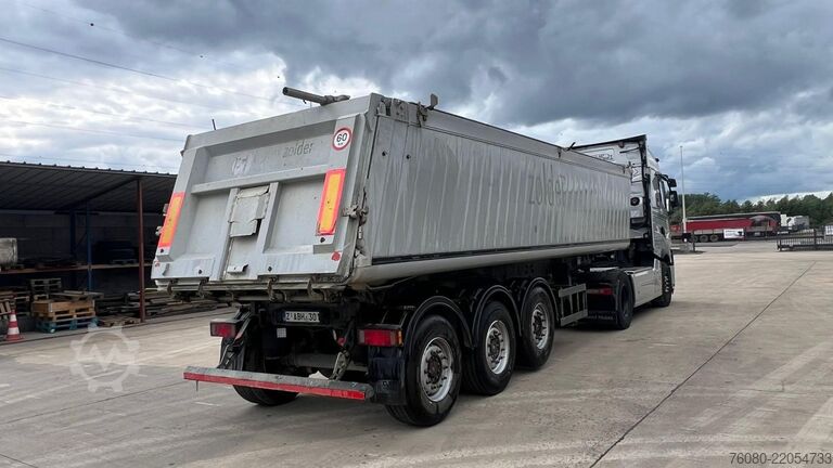 Avfallsbil SCHMITZ S01 (BELGIAN TRAILER / SAF AXLES / REMORQUE BEL...