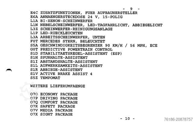 Standart çekici ünitesi MERCEDES-BENZ Actros 1848 LS BIG Space  VOLLAUSSTATTUNG