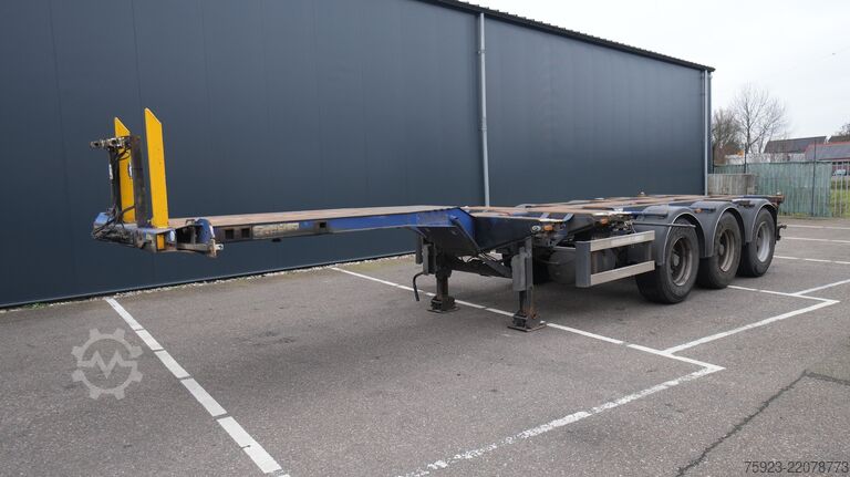 Containertransport D-tec FT-43-03-V Flexitrailer multi container chassis...